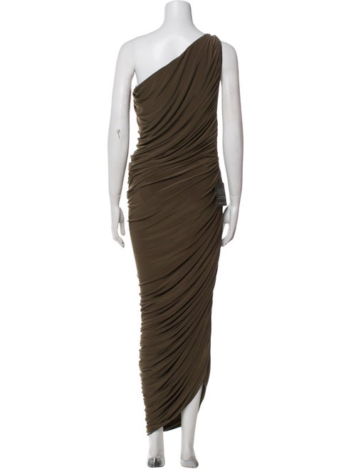 Norma Kamali One-Shoulder Long Dress