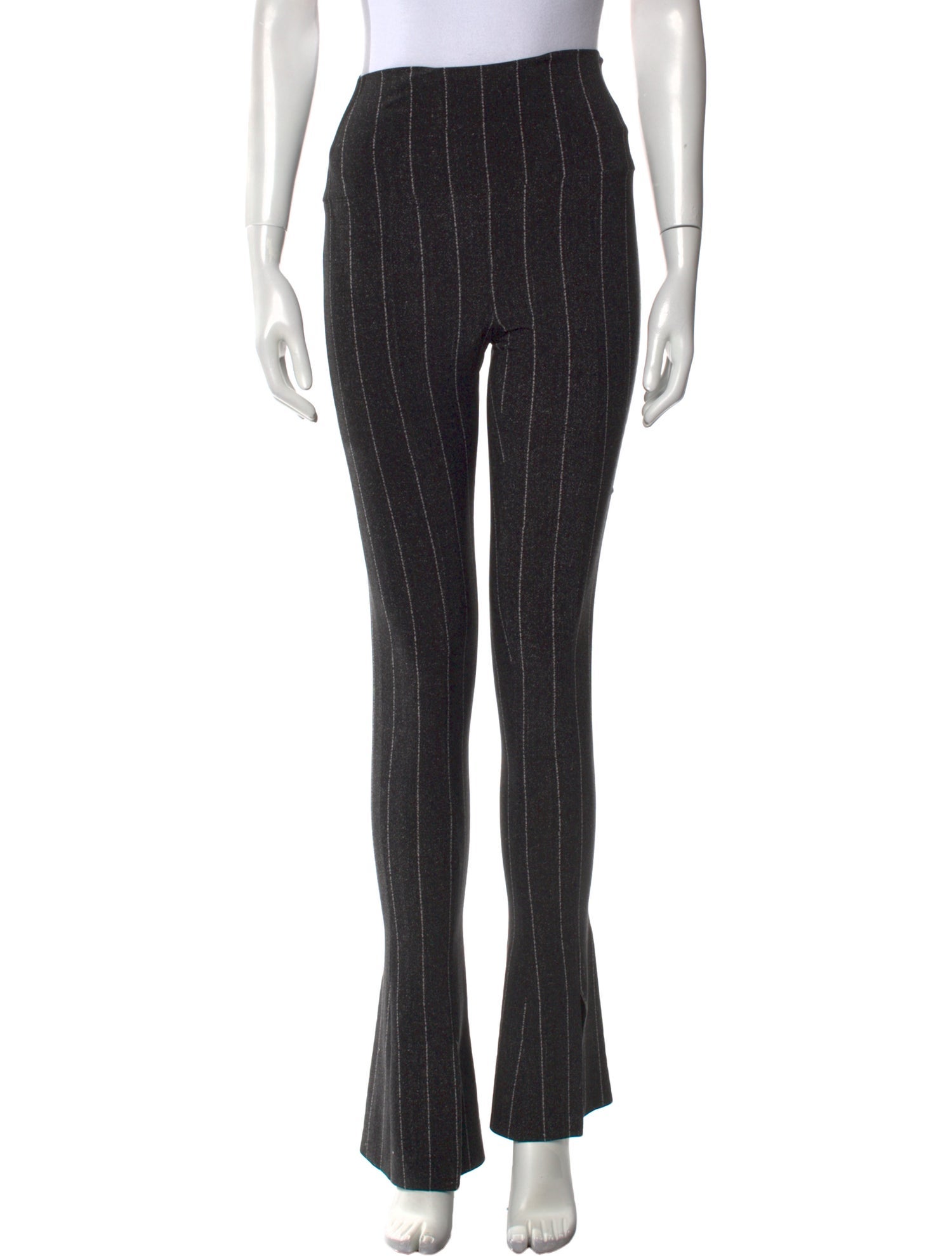 Norma Kamali Striped Wide Leg Pants