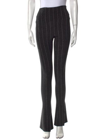Norma Kamali Striped Wide Leg Pants