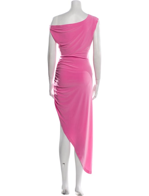 Norma Kamali One-Shoulder Long Dress