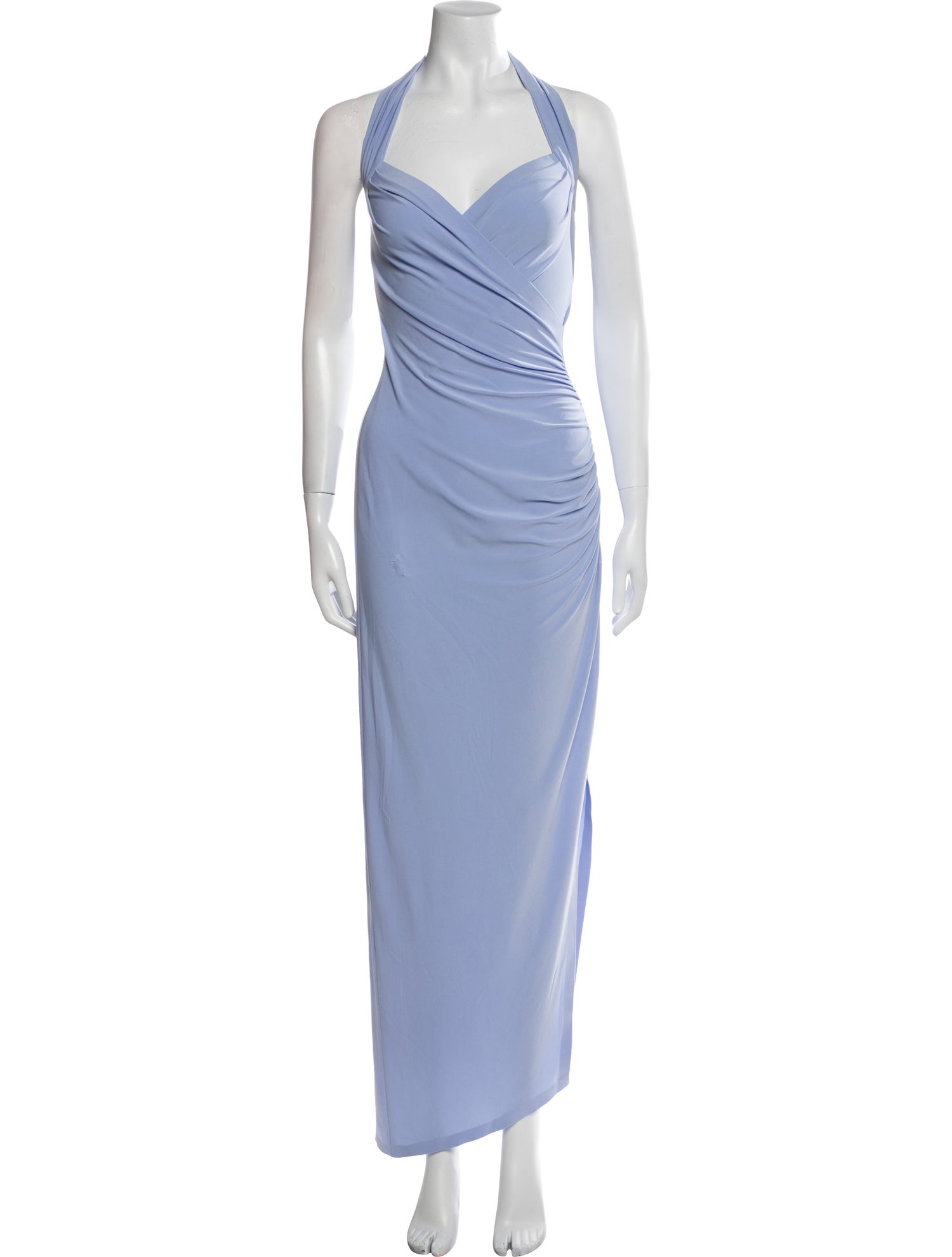 Norma Kamali Halterneck Long Dress