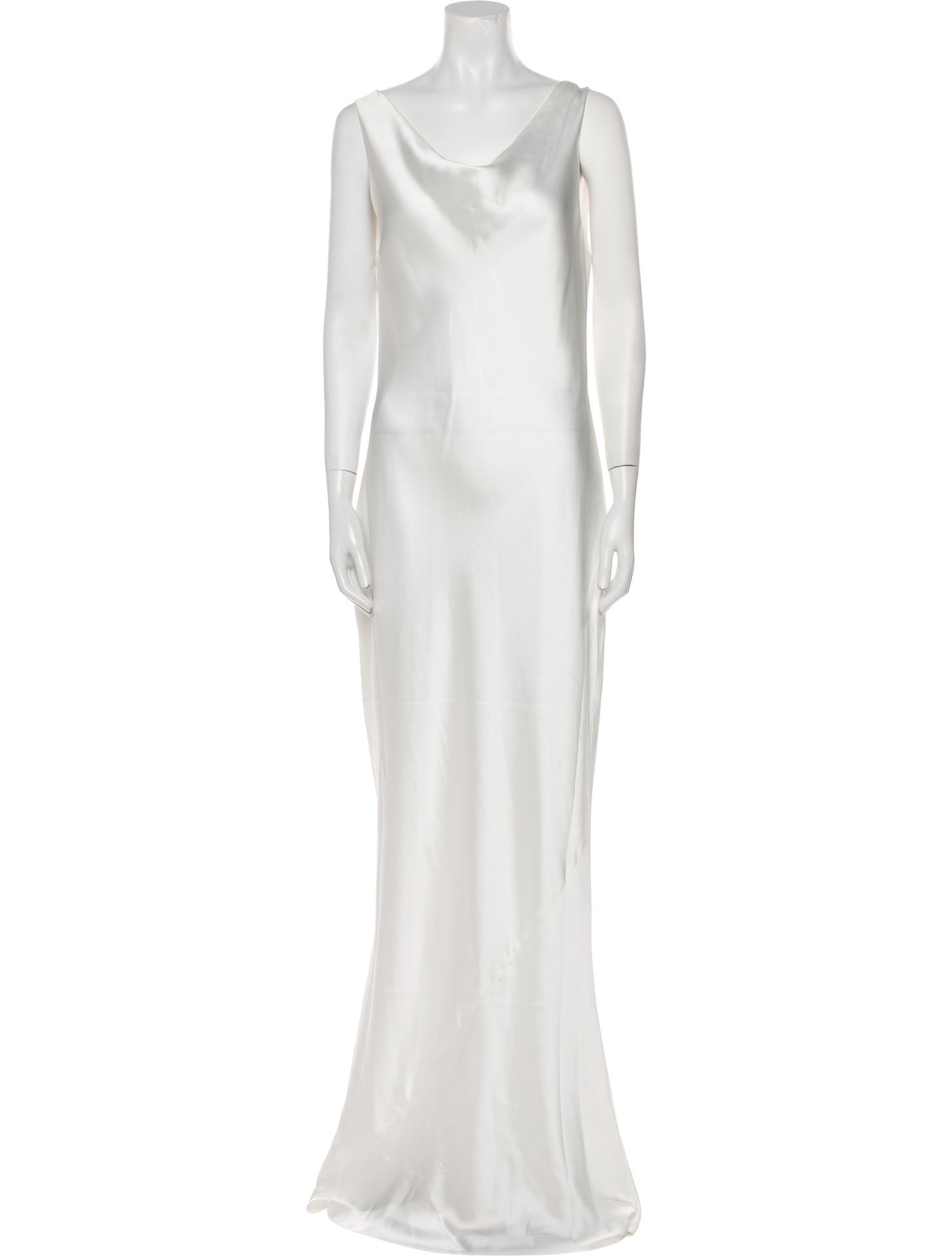 Norma Kamali Cowl Neck Long Dress