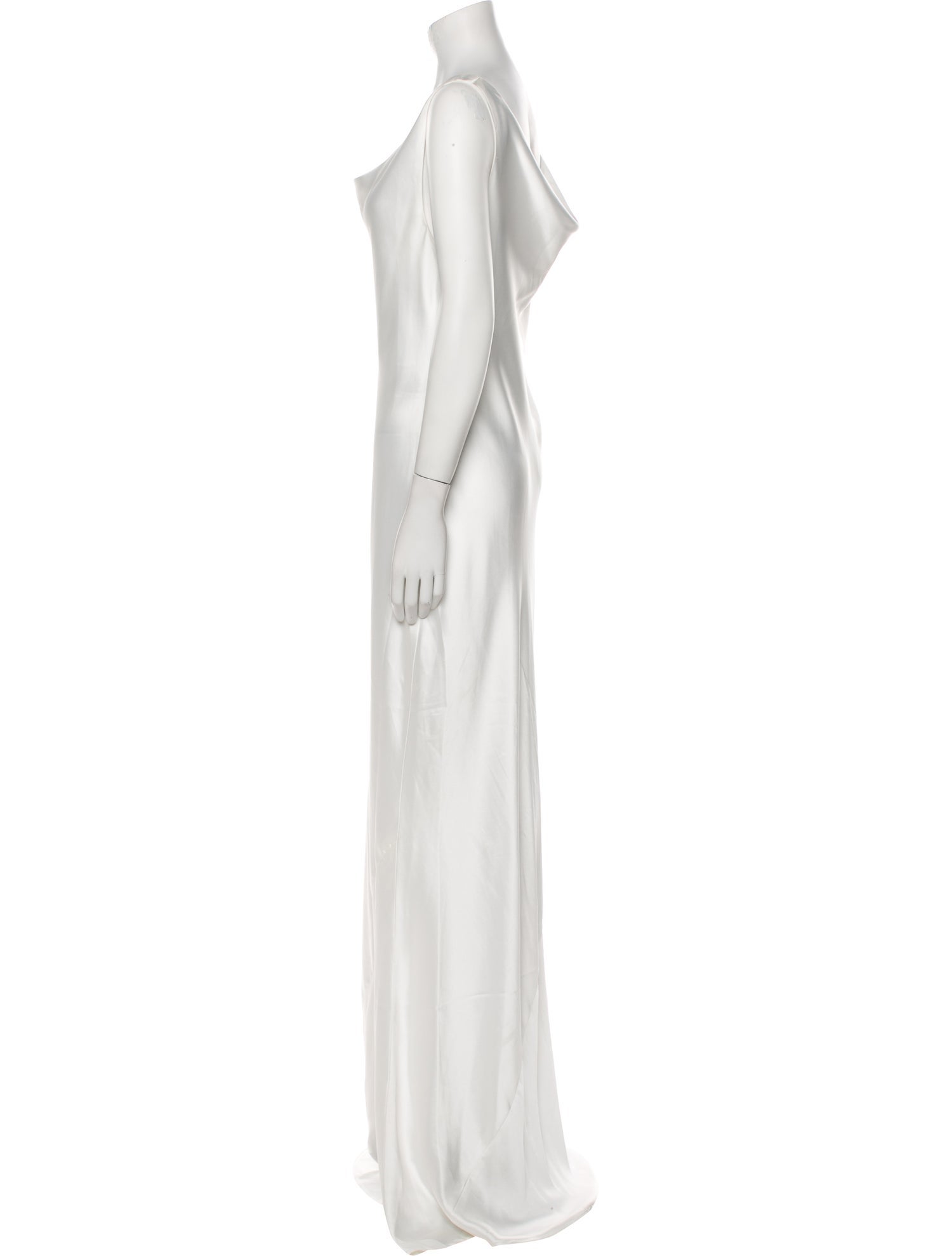 Norma Kamali Cowl Neck Long Dress