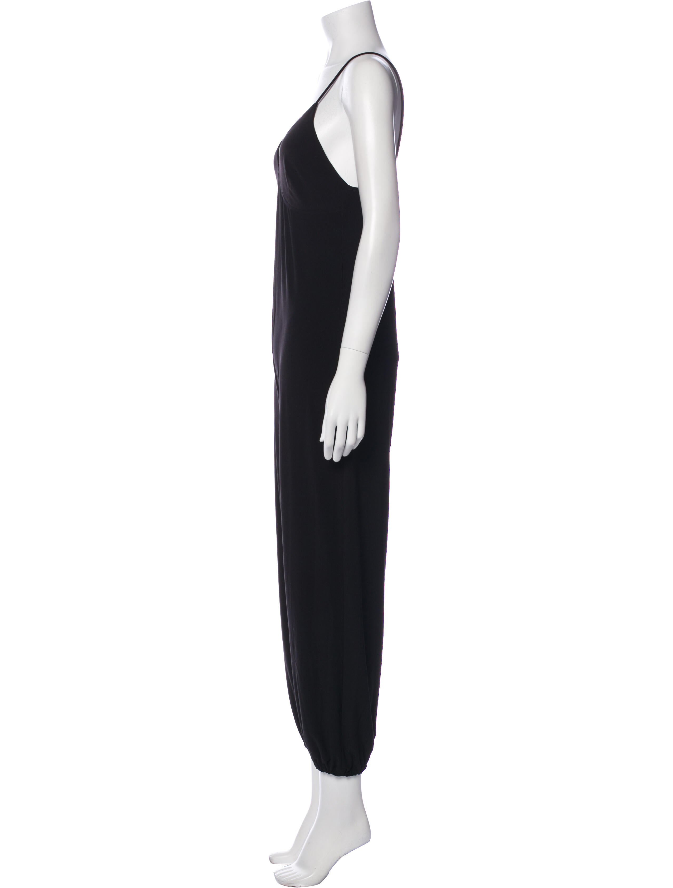 Norma Kamali V-Neck Jumpsuit