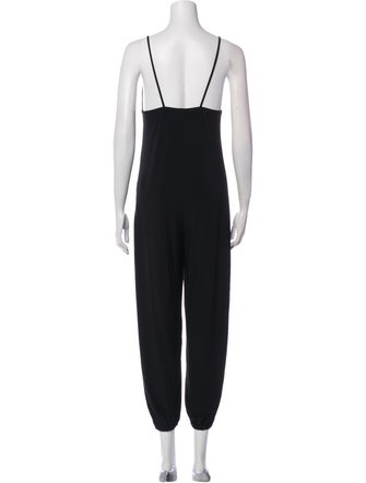 Norma Kamali V-Neck Jumpsuit