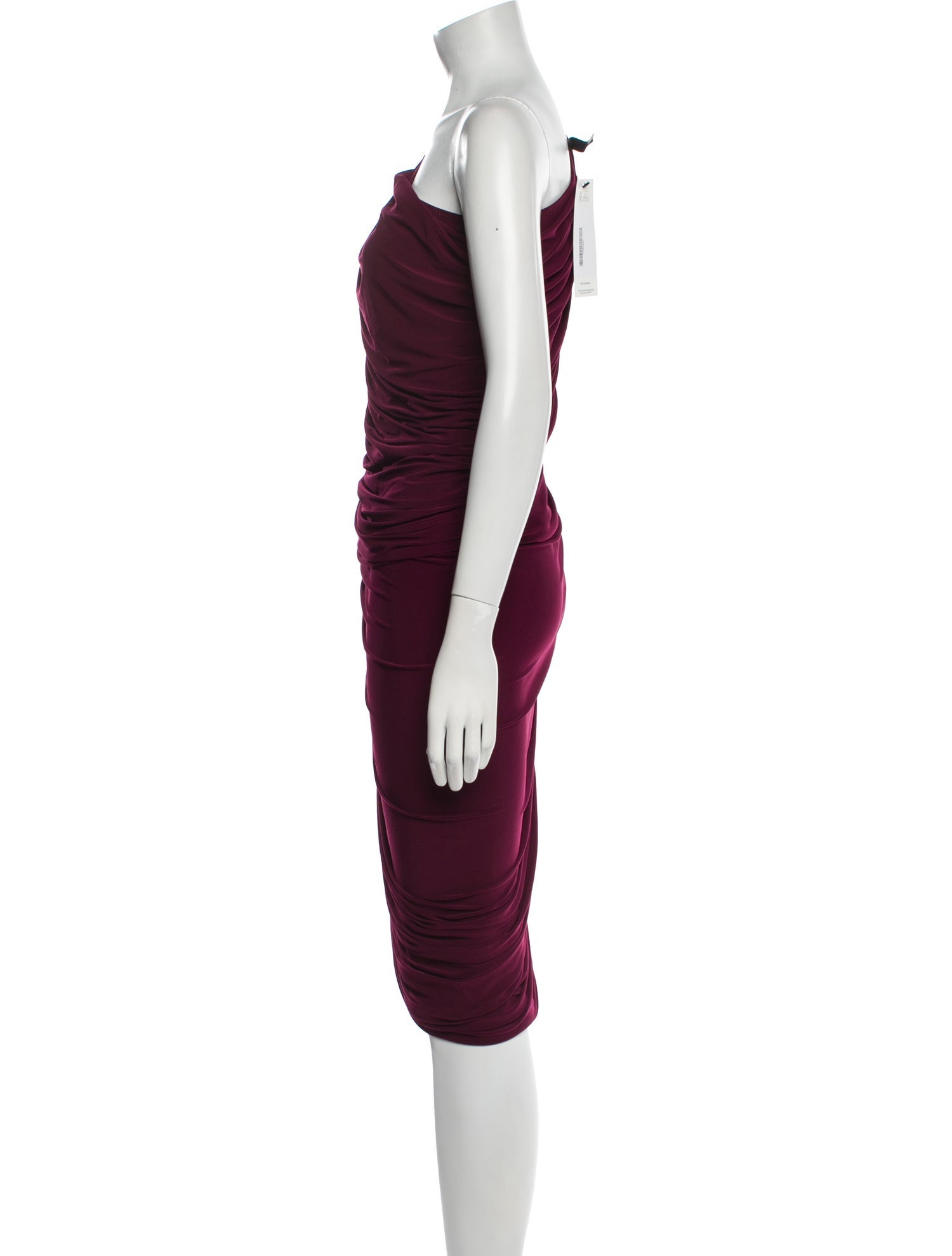 Norma Kamali One-Shoulder Long Dress