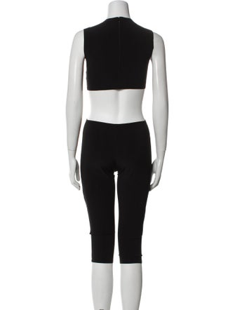 Norma Kamali Scoop Neck Jumpsuit