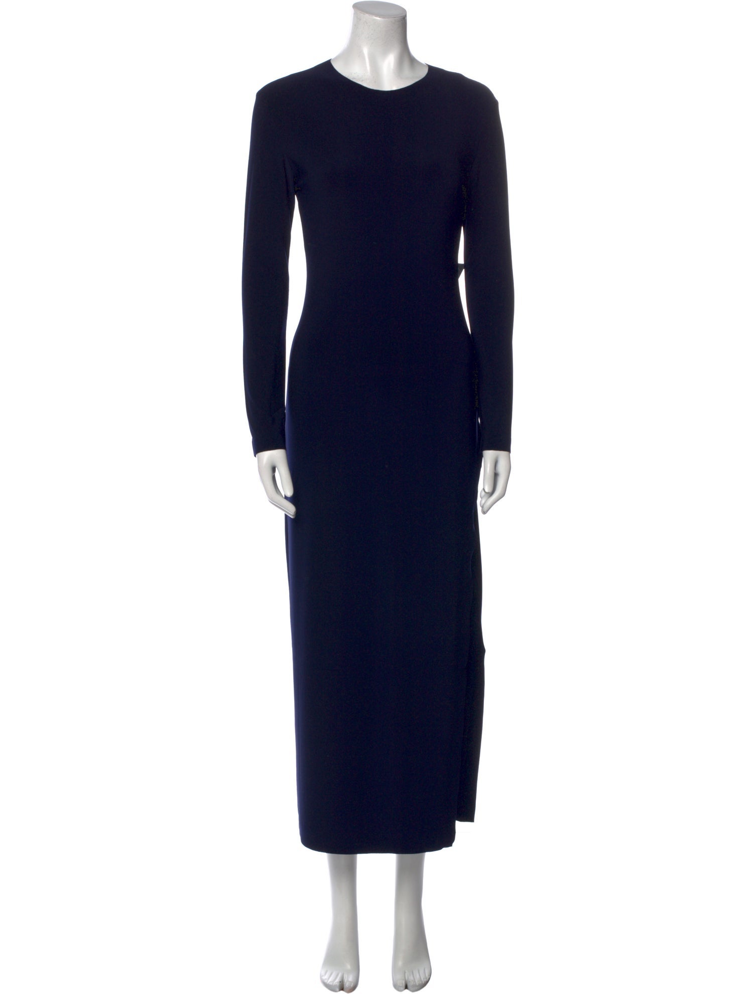 Norma Kamali Crew Neck Long Dress w/ Tags