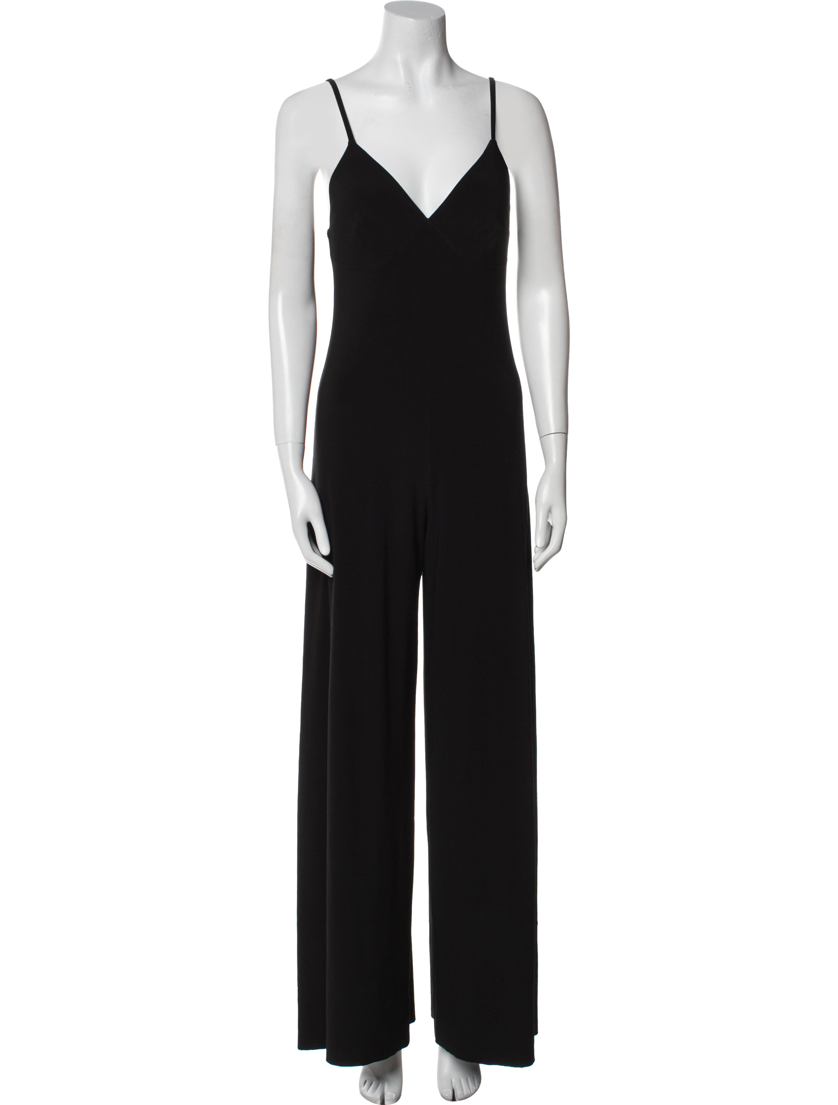 Norma Kamali V-Neck Jumpsuit