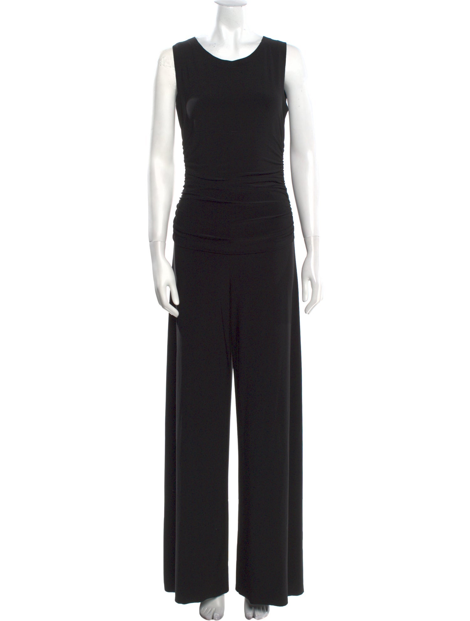 Norma Kamali Scoop Neck Jumpsuit