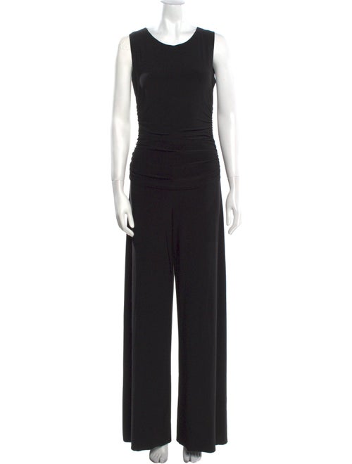 Norma Kamali Scoop Neck Jumpsuit