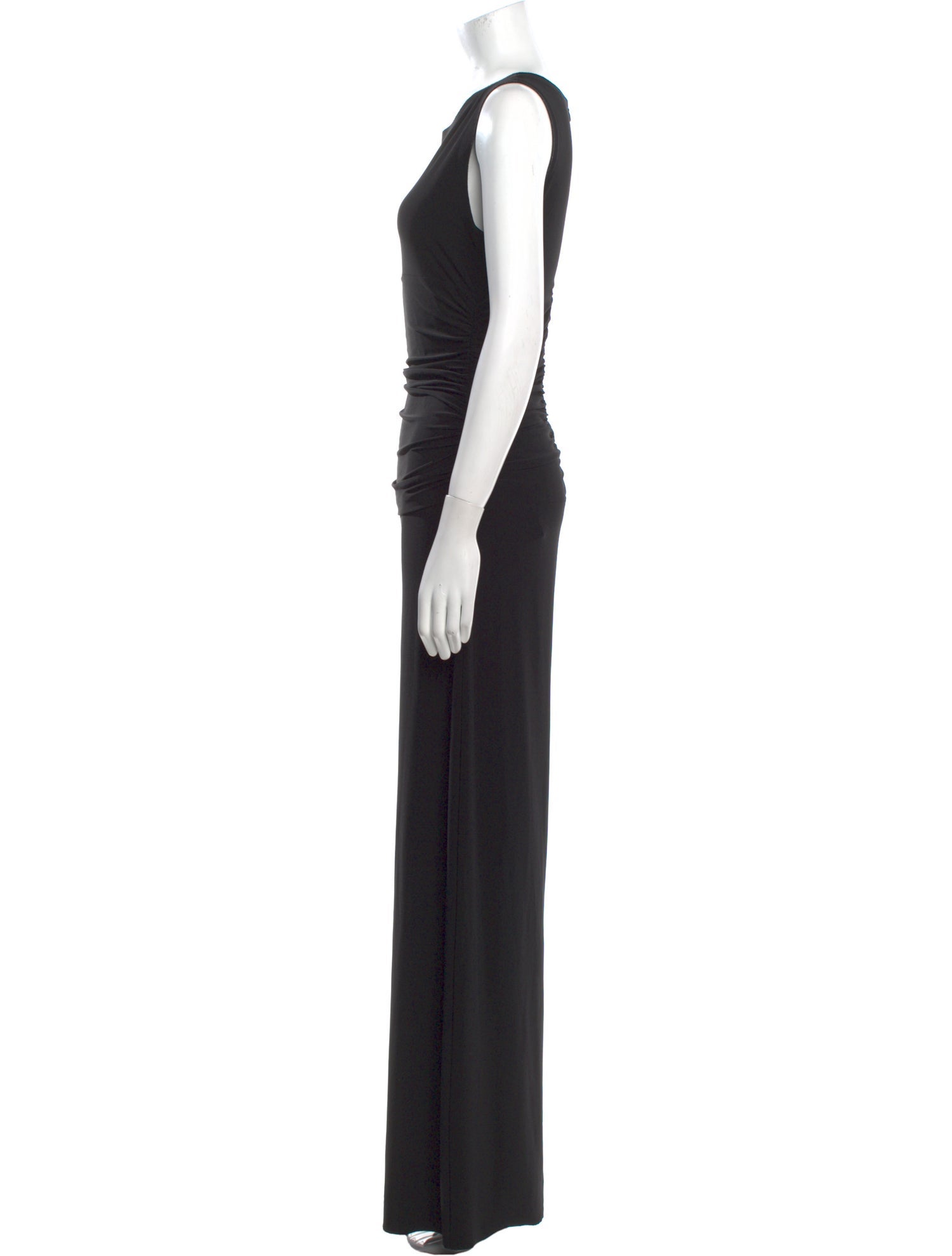 Norma Kamali Scoop Neck Jumpsuit