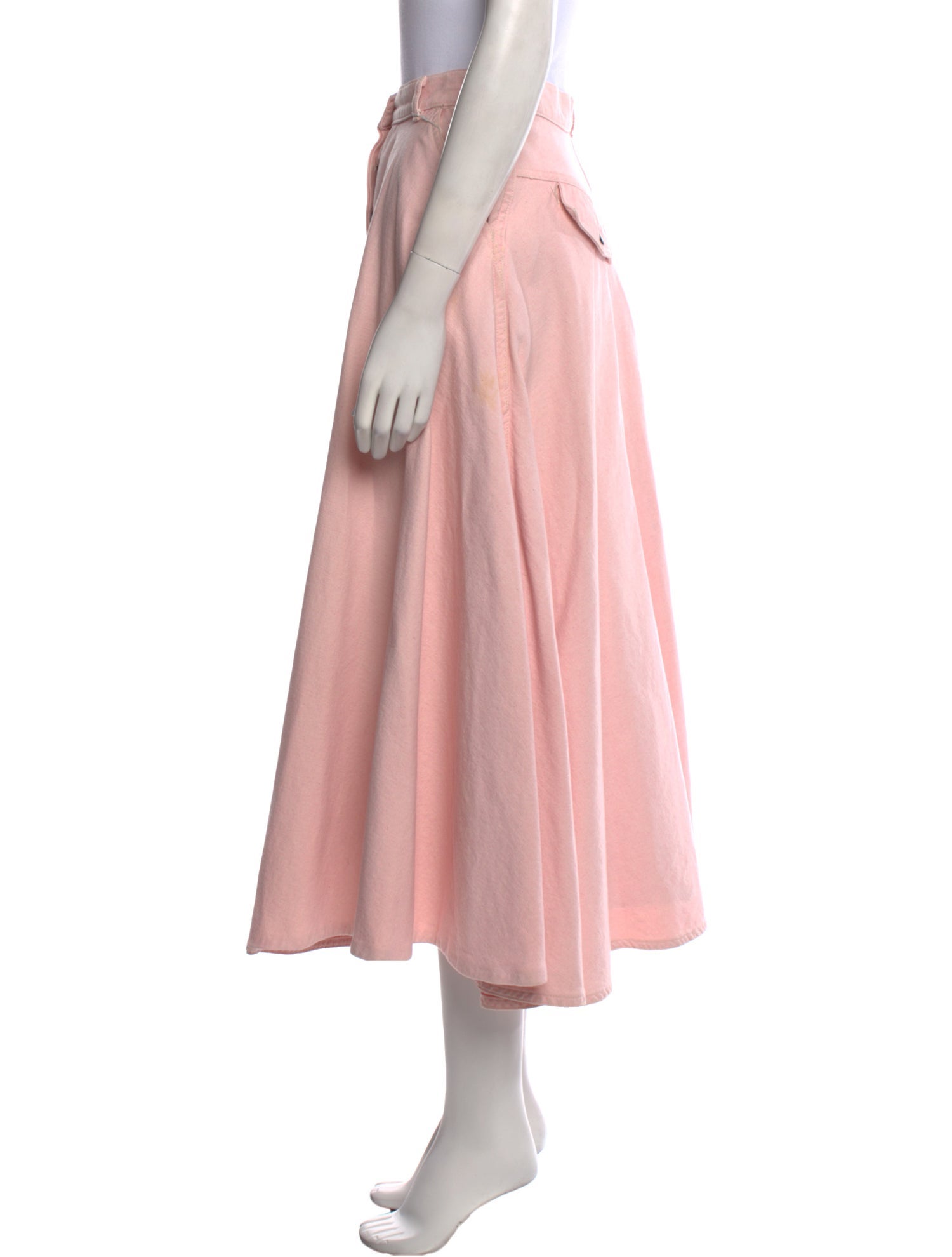 Norma Kamali Midi Length Skirt