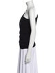 Norma Kamali One-Shoulder Sleeveless Top