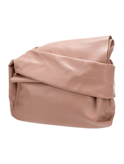 Norma Kamali Leather Shoulder Bag