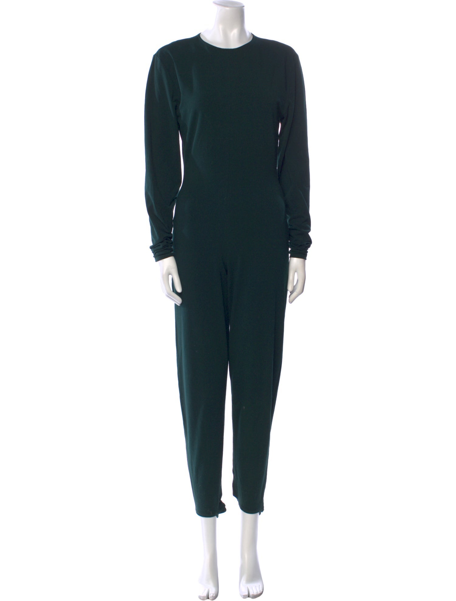 Norma Kamali Crew Neck Jumpsuit