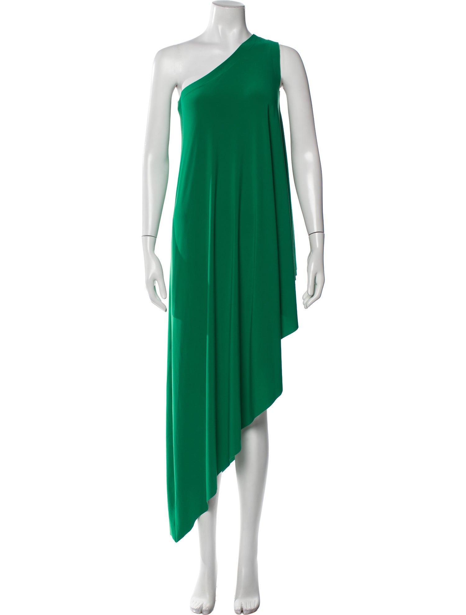 Norma Kamali One-Shoulder Long Dress w/ Tags