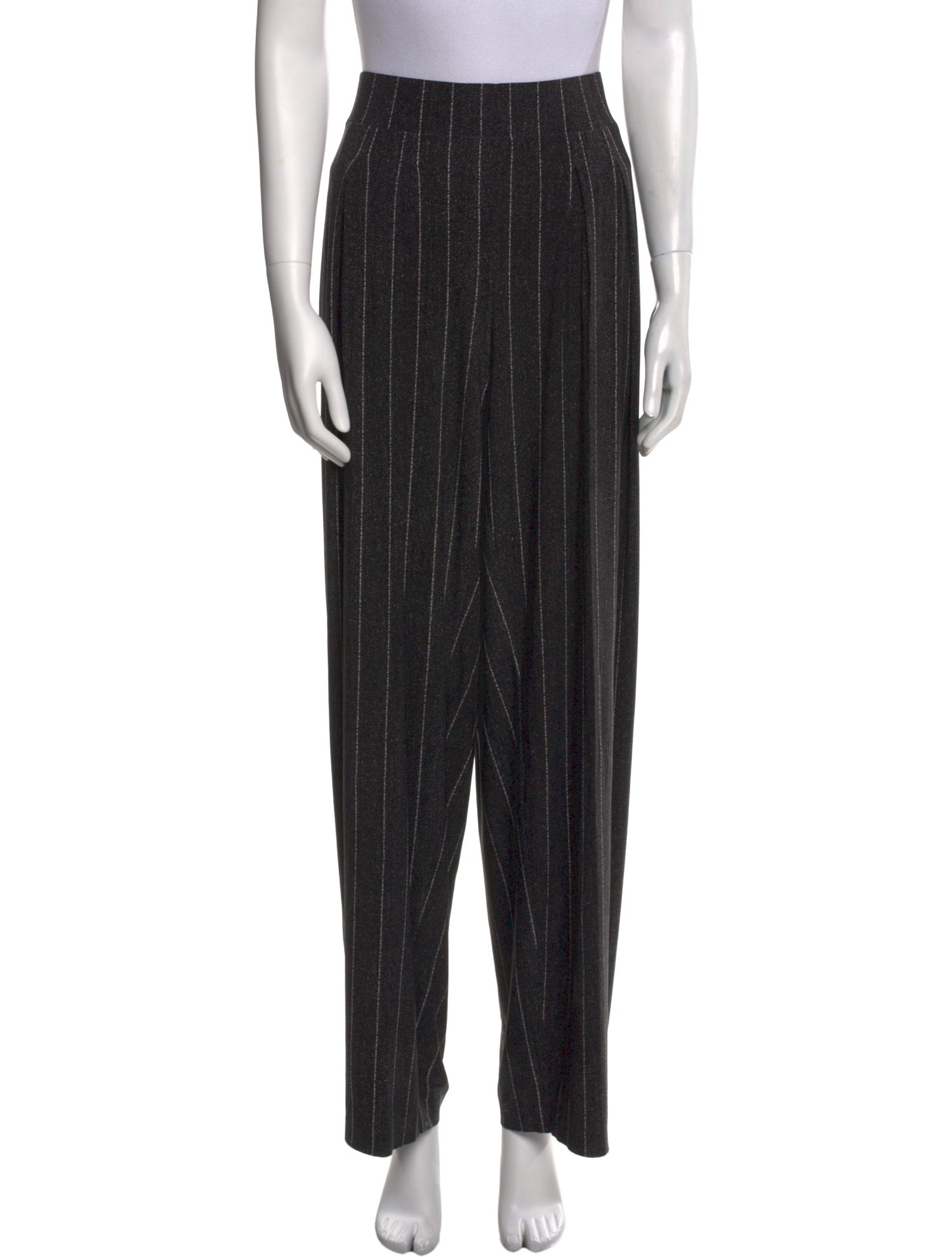 Norma Kamali Striped Wide Leg Pants w/ Tags