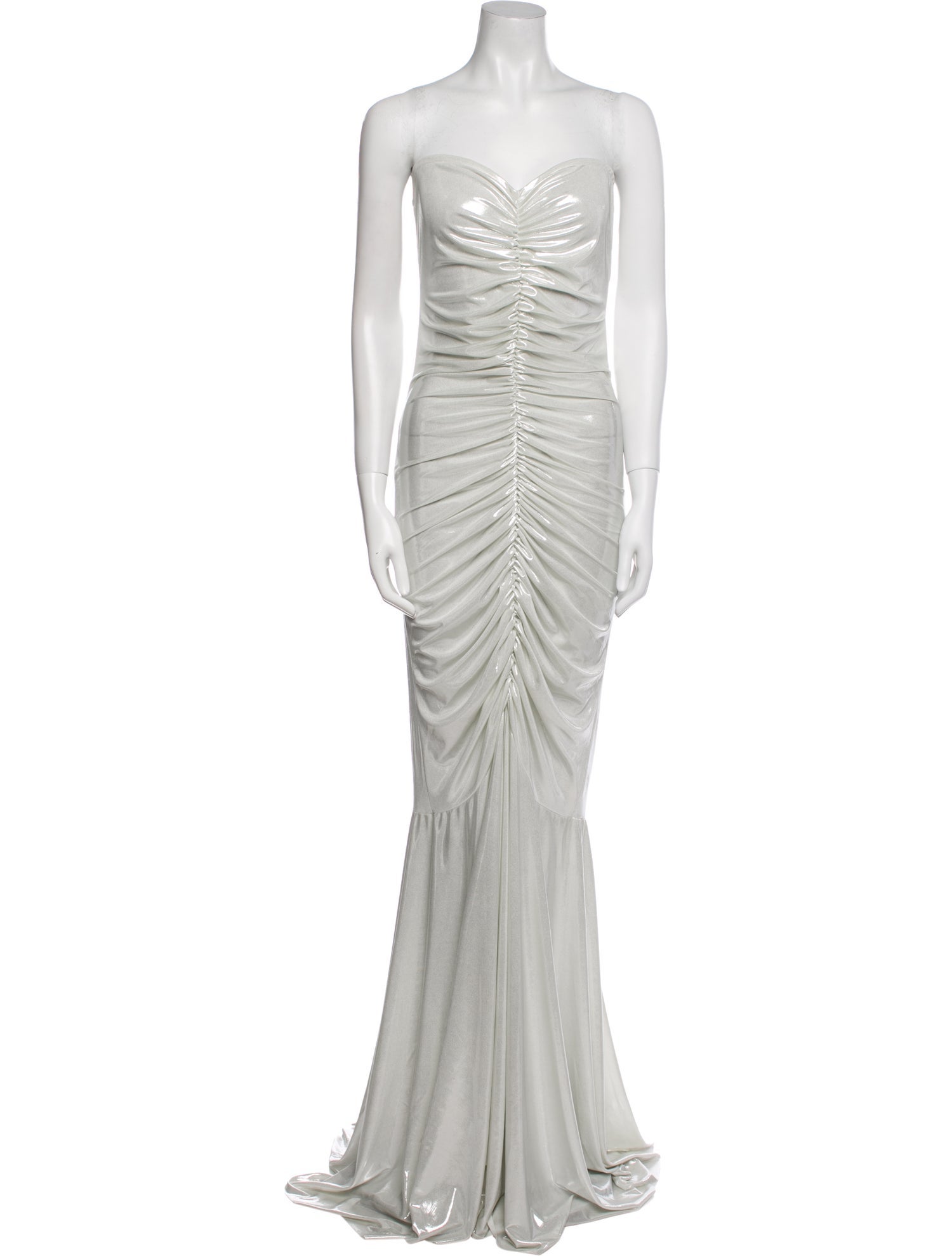 Norma Kamali Strapless Long Dress w/ Tags