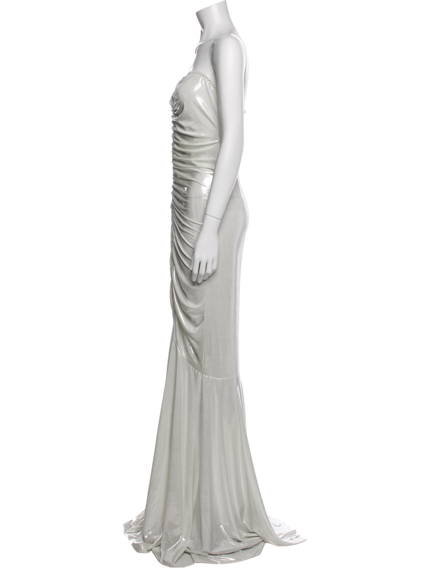 Norma Kamali Strapless Long Dress w/ Tags