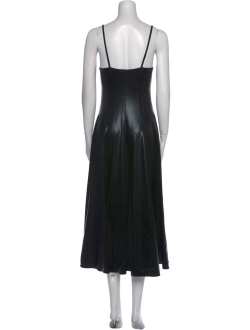 Norma Kamali Square Neckline Long Dress