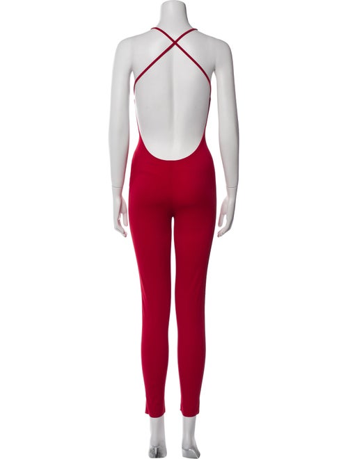 Norma Kamali V-Neck Jumpsuit