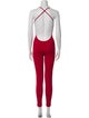Norma Kamali V-Neck Jumpsuit