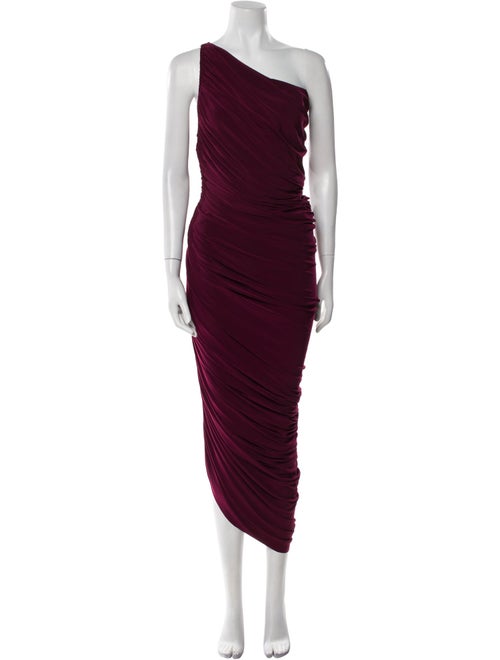 Norma Kamali One-Shoulder Long Dress