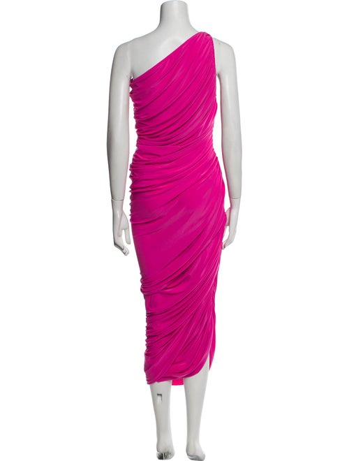 Norma Kamali One-Shoulder Long Dress