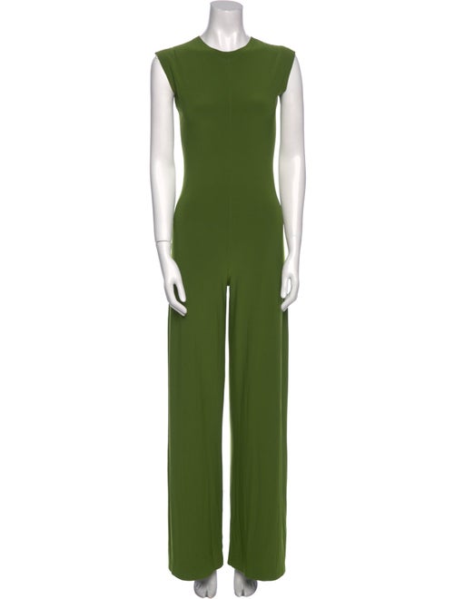 Norma Kamali Crew Neck Jumpsuit