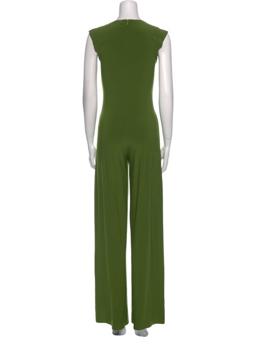 Norma Kamali Crew Neck Jumpsuit
