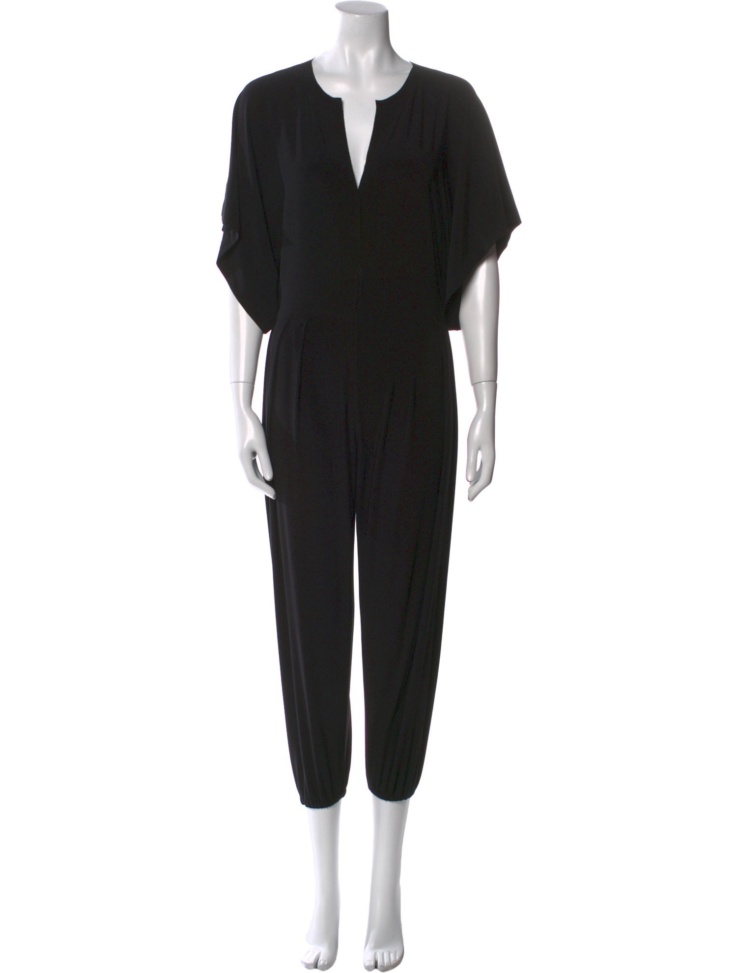 Norma Kamali V-Neck Jumpsuit
