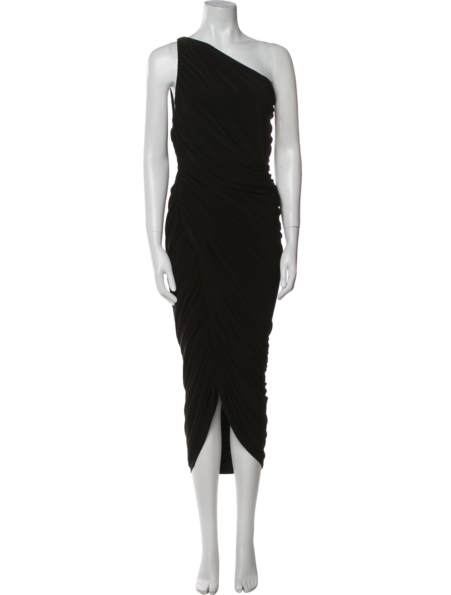 Norma Kamali One-Shoulder Long Dress