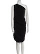 Norma Kamali One-Shoulder Midi Length Dress