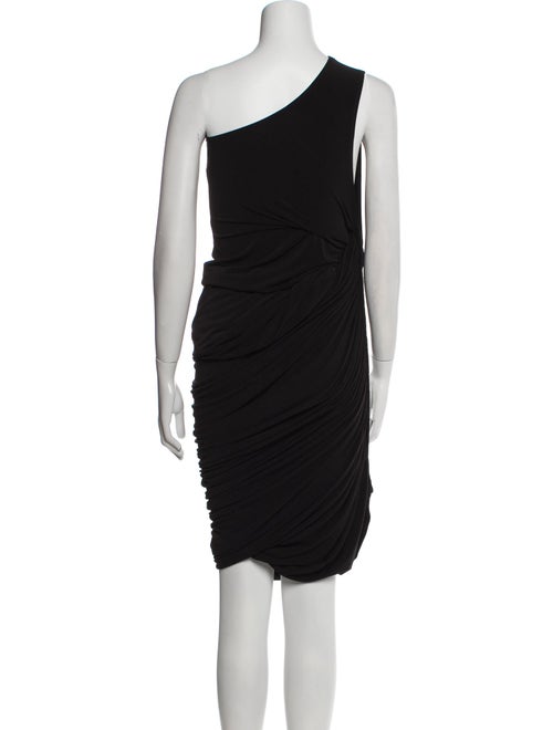 Norma Kamali One-Shoulder Midi Length Dress