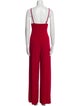Norma Kamali Plunge Neckline Jumpsuit