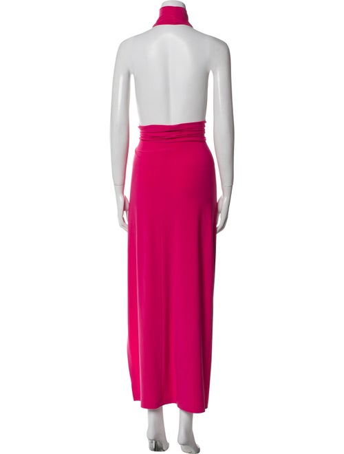 Norma Kamali Turtleneck Long Dress