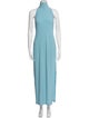 Norma Kamali Turtleneck Long Dress