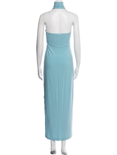 Norma Kamali Turtleneck Long Dress
