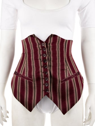 Norma Kamali Wide Silk Waist Belt