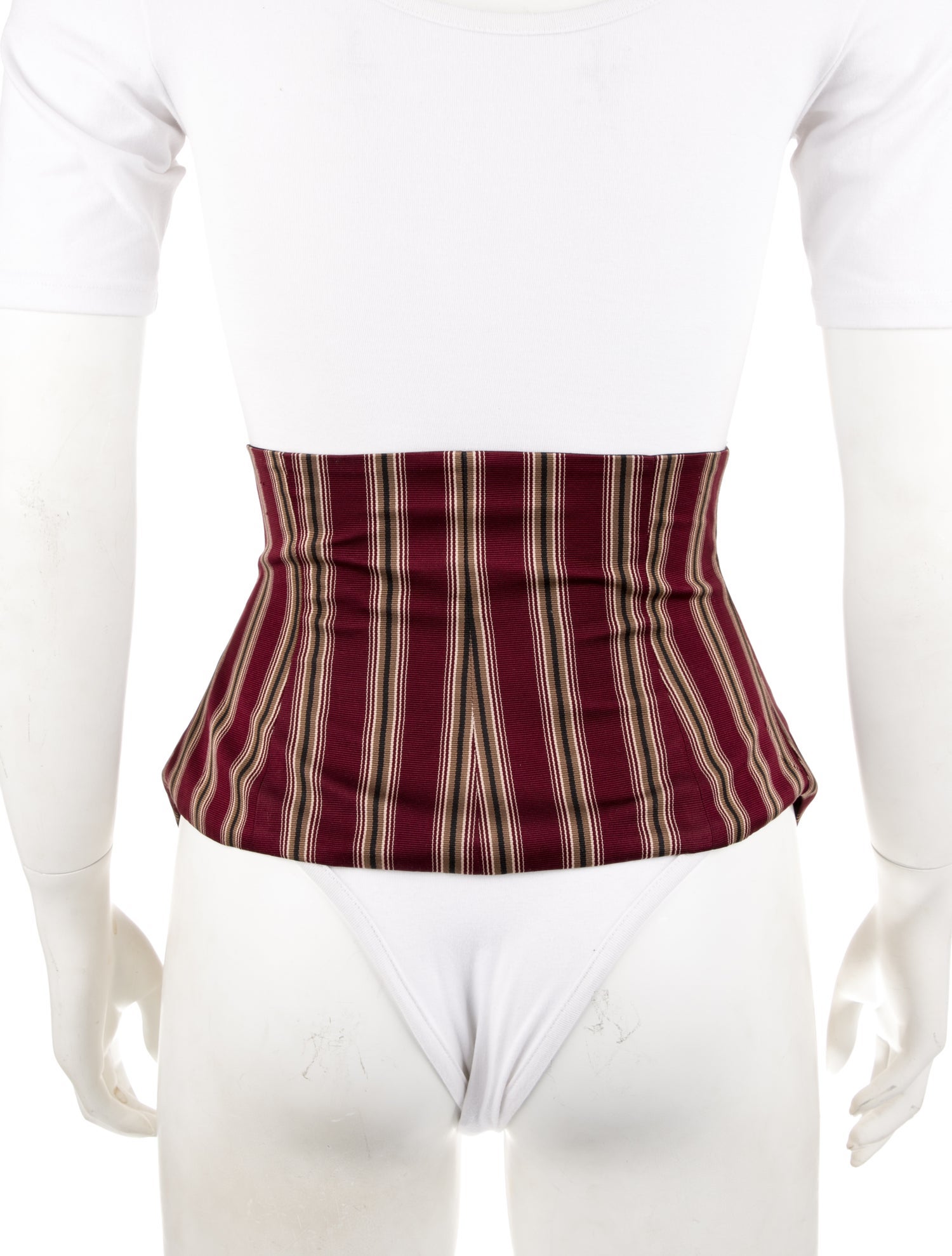 Norma Kamali Wide Silk Waist Belt