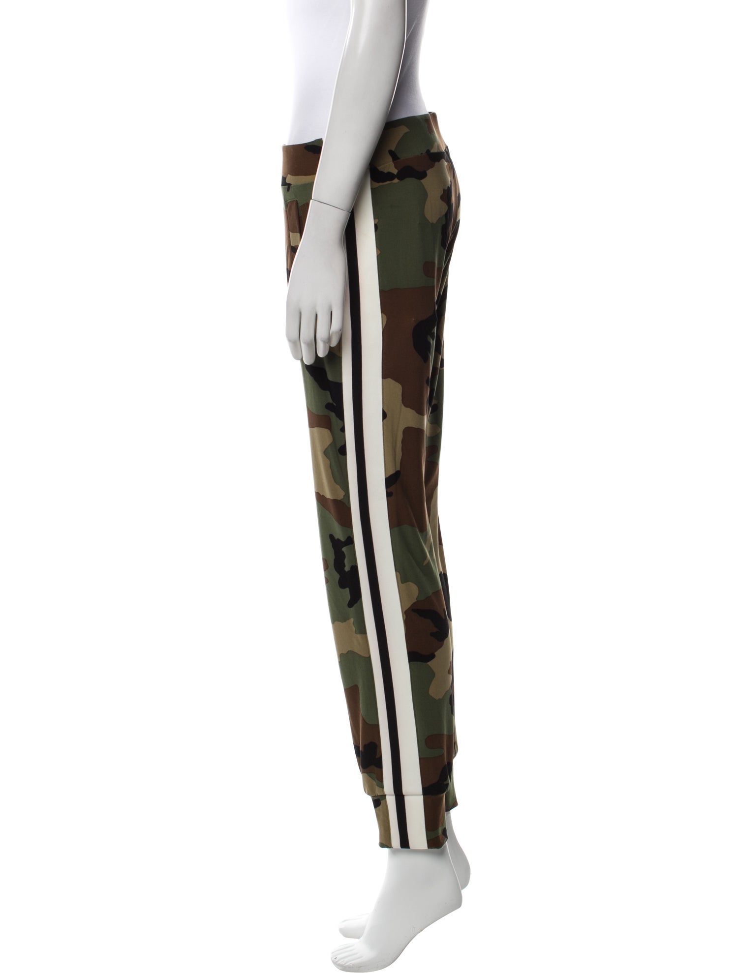 Norma Kamali Camouflage Print Sweatpants