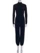 Norma Kamali Mock Neck Jumpsuit