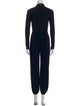 Norma Kamali Mock Neck Jumpsuit