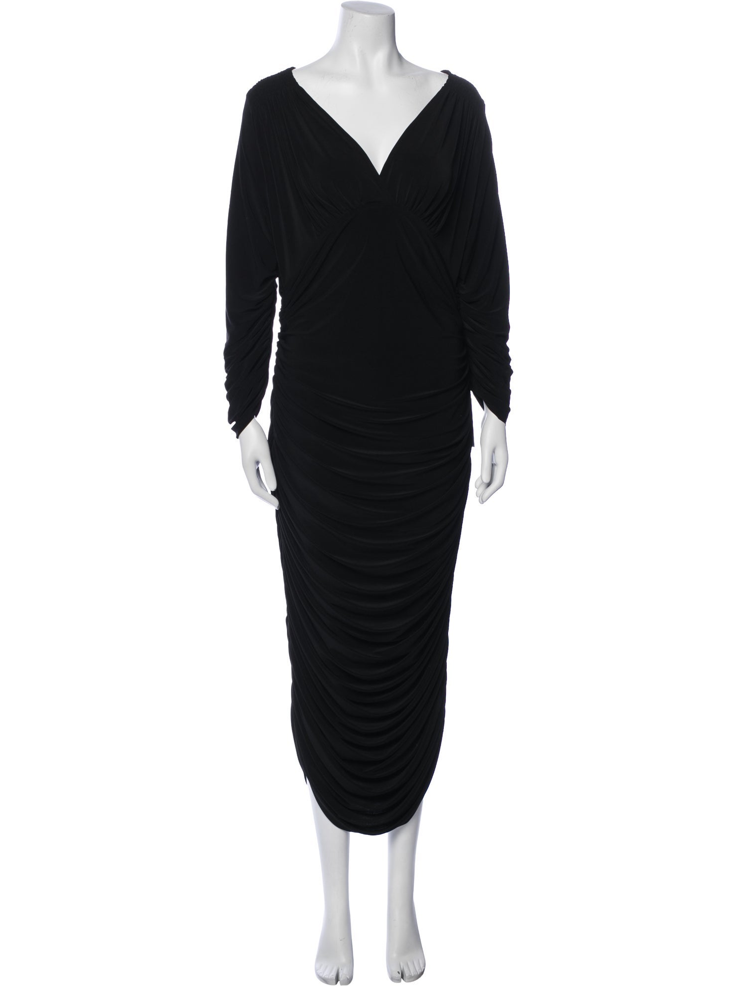 Norma Kamali Cowl Neck Long Dress w/ Tags