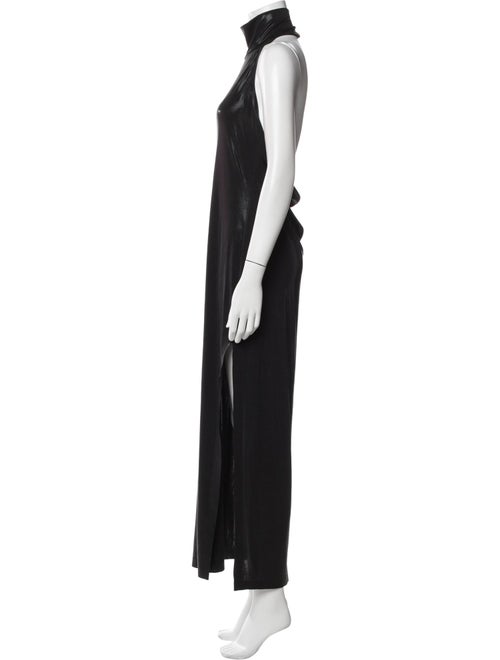 Norma Kamali Turtleneck Long Dress