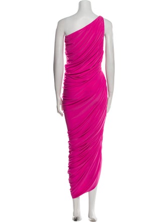 Norma Kamali One-Shoulder Long Dress
