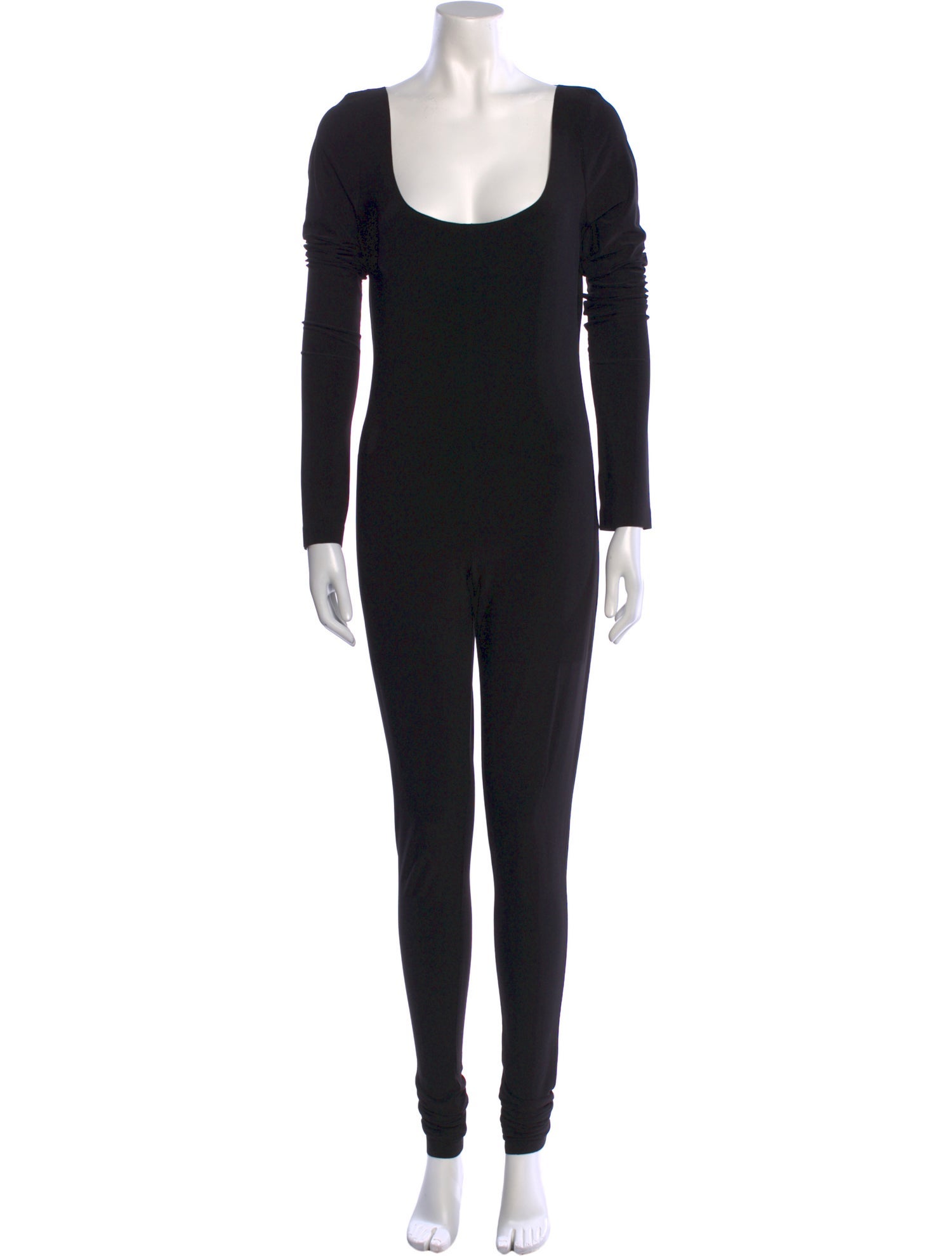 Norma Kamali Scoop Neck Jumpsuit