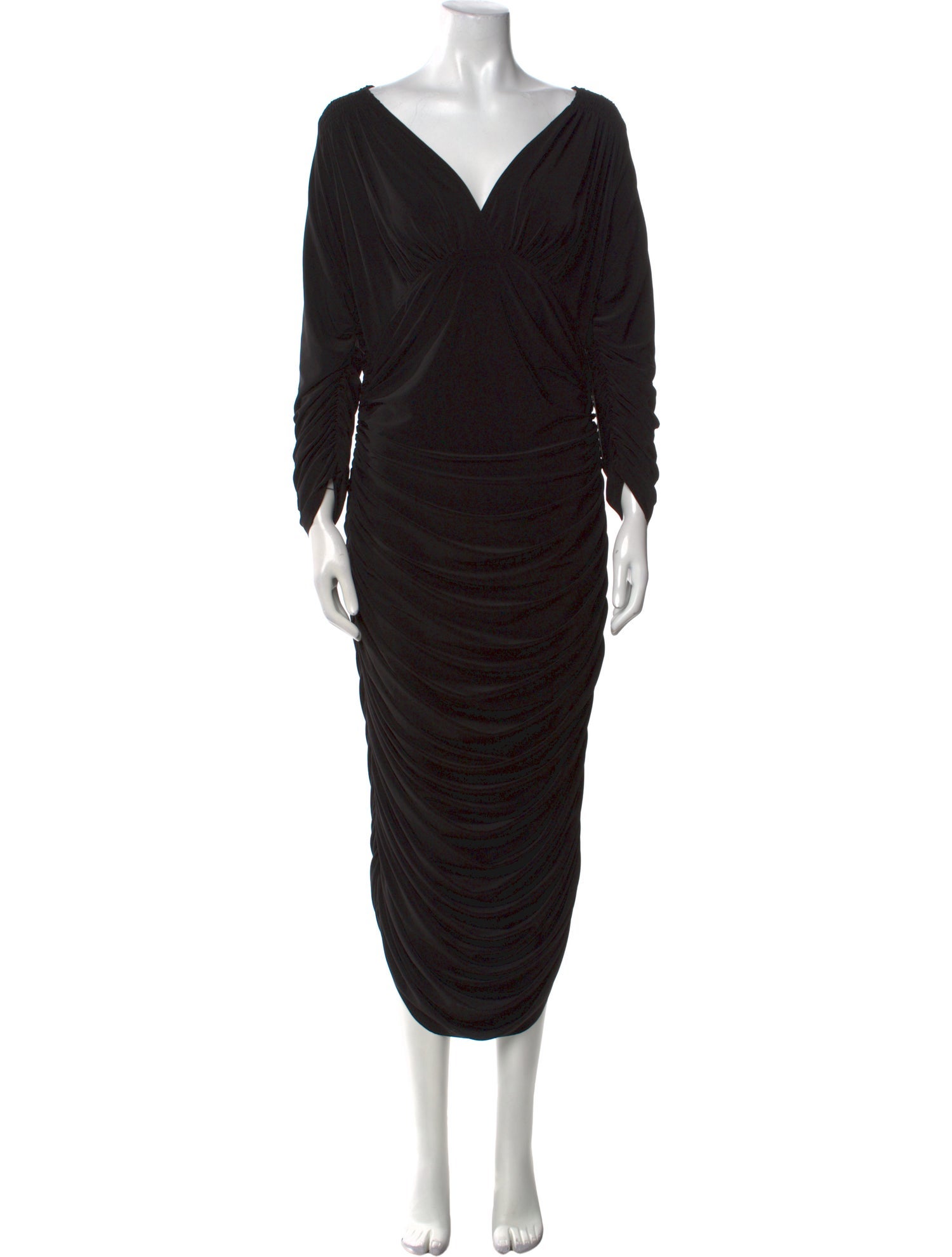 Norma Kamali Cowl Neck Long Dress w/ Tags