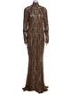 Norma Kamali Turtleneck Long Dress